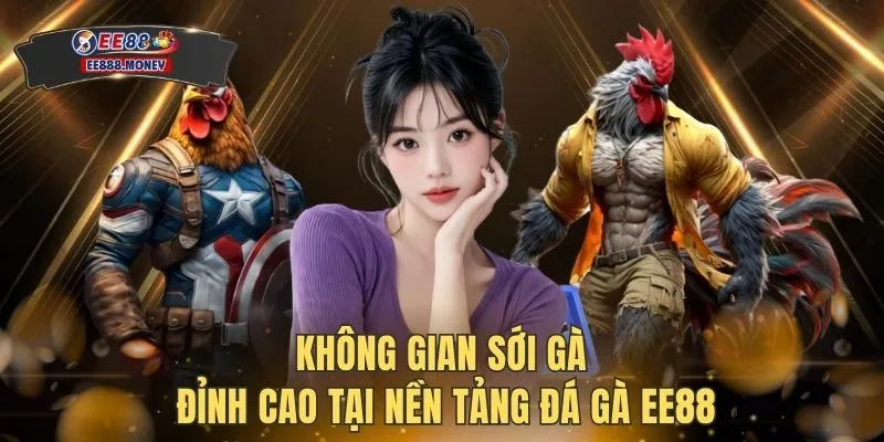 Không gian sới gà đỉnh cao tại nền tảng đá gà EE88